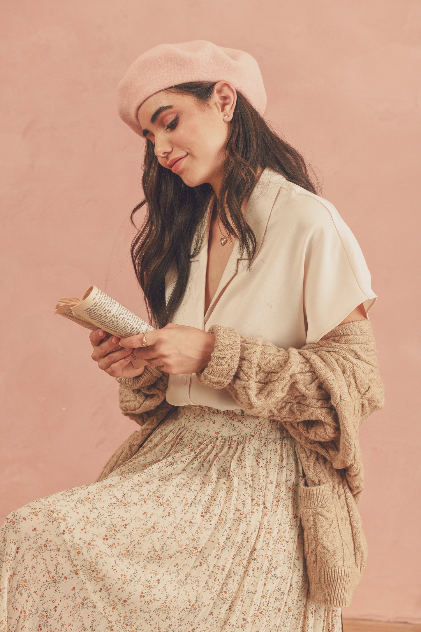 Chamomile Flower Beret