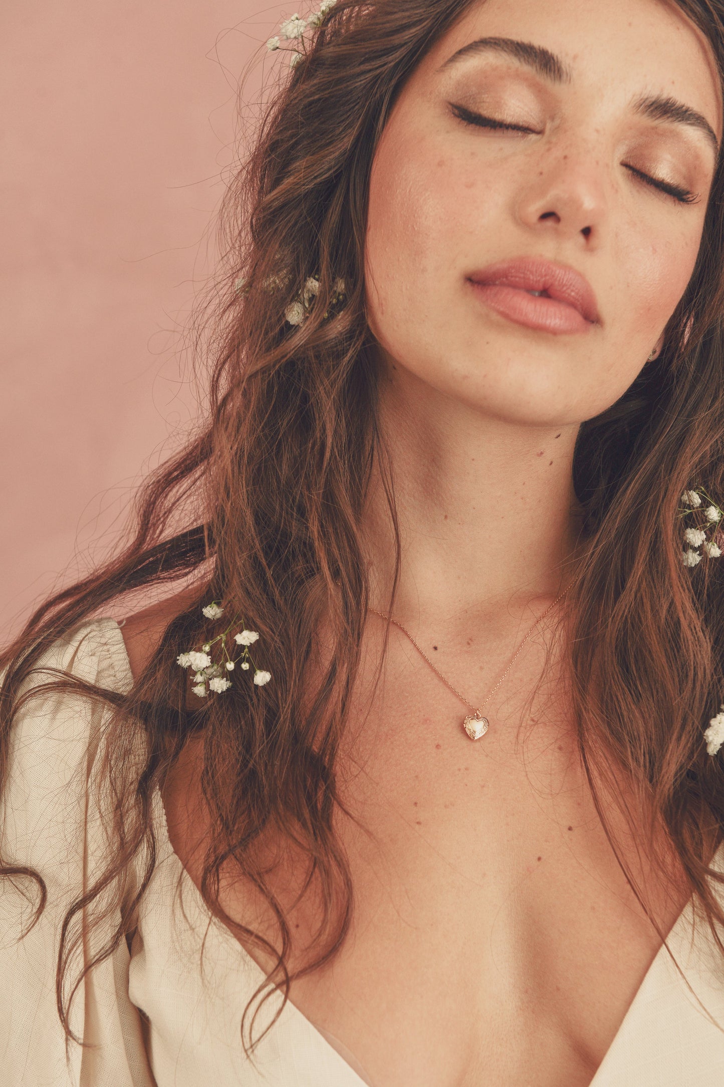 Poet Heart Locket Necklace