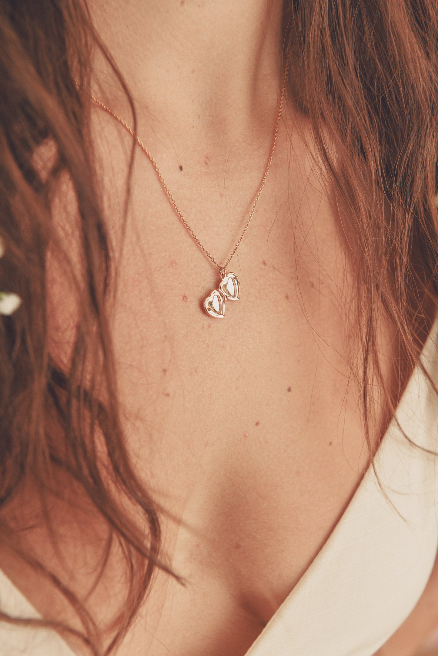 Poet Heart Locket Necklace