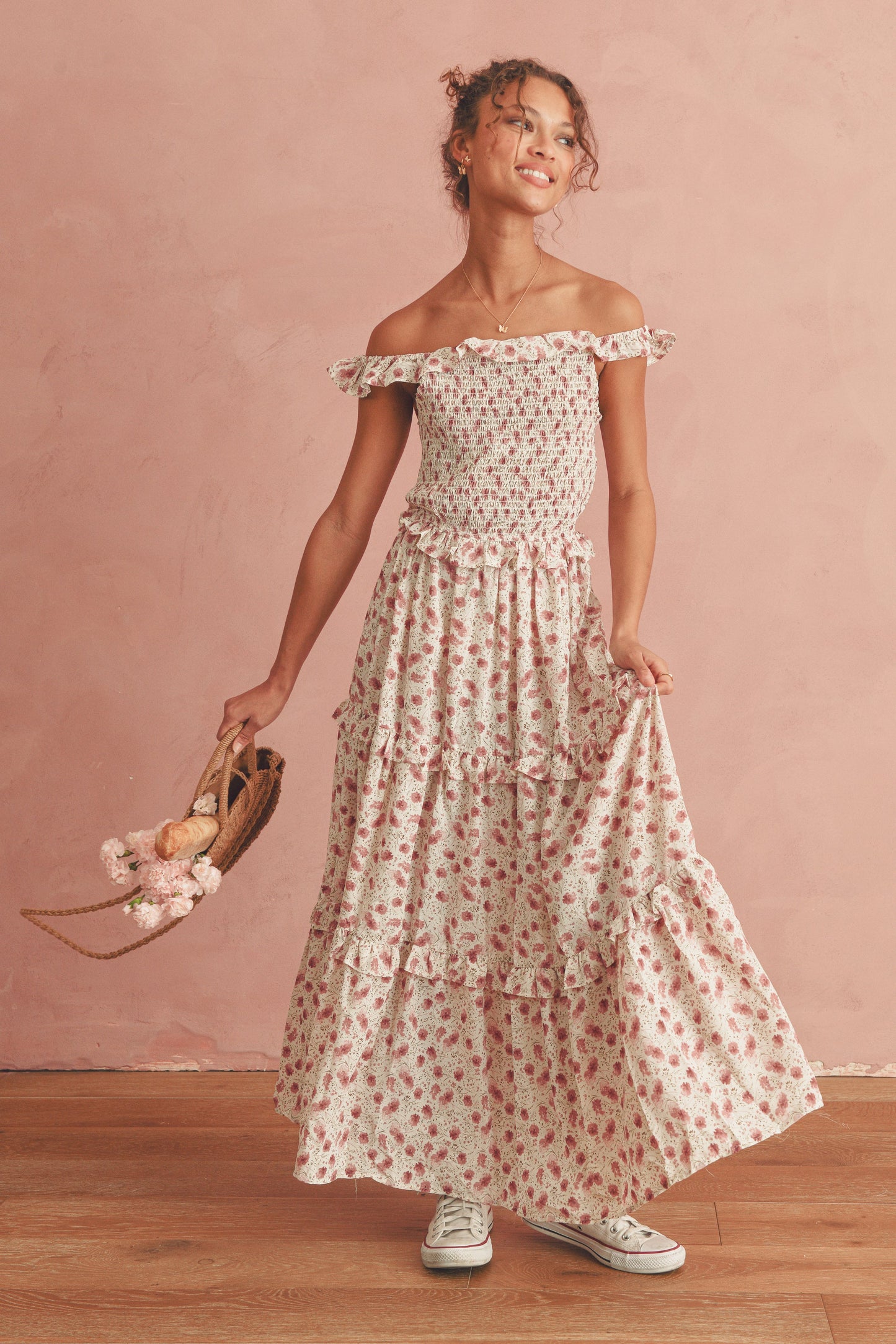 Sending Postcards From Italy Dress