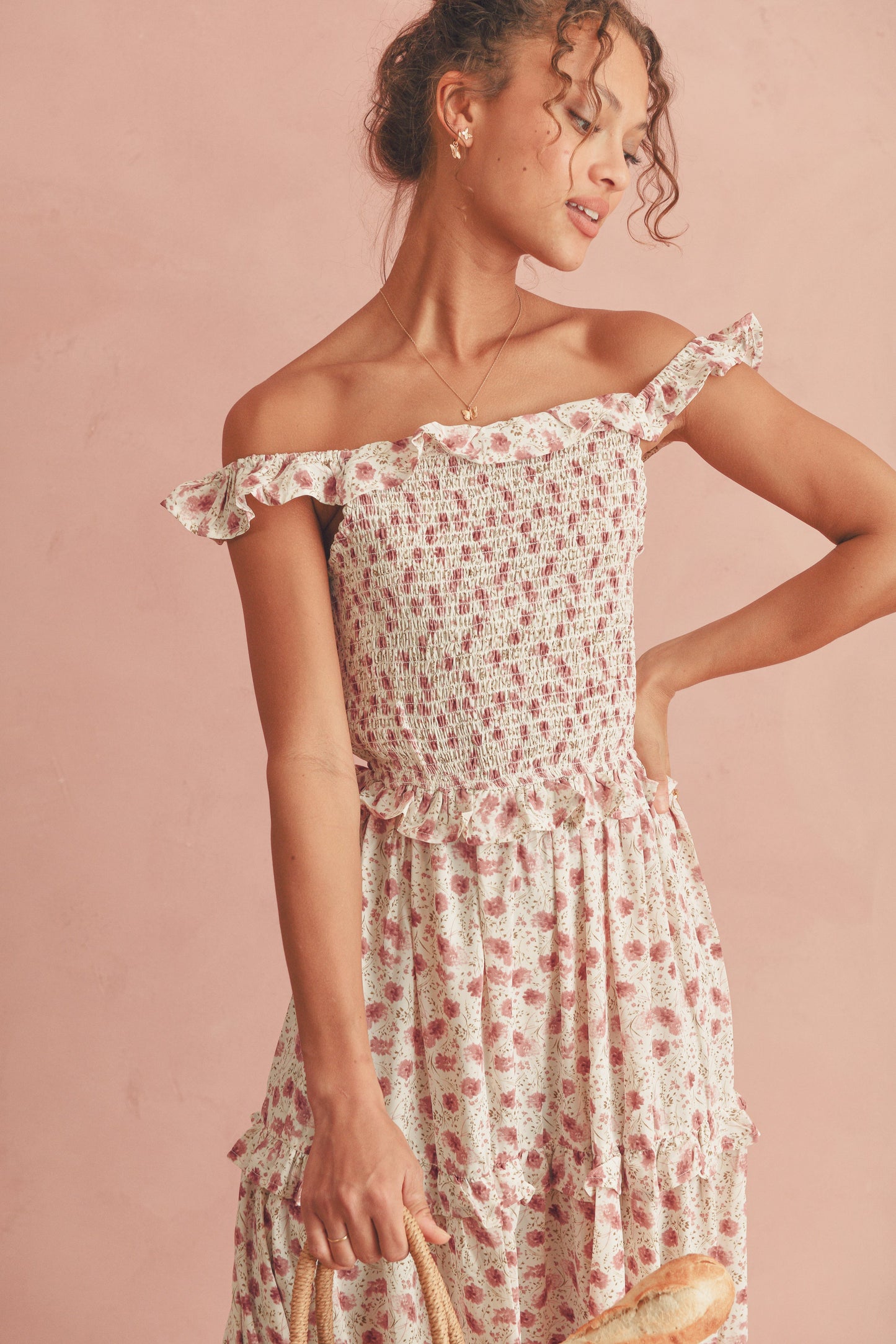Sending Postcards From Italy Dress