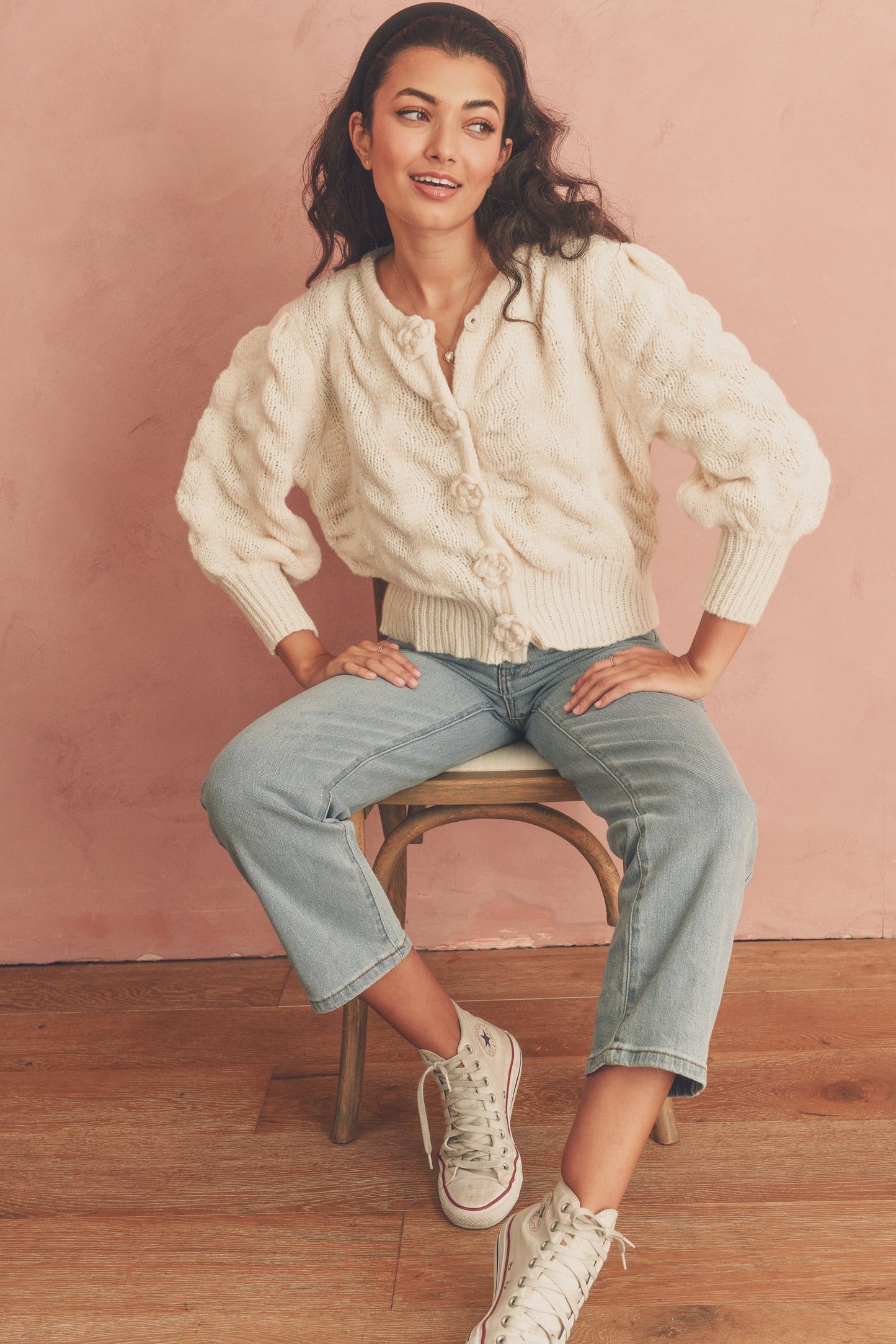 Learning Piano Cardigan