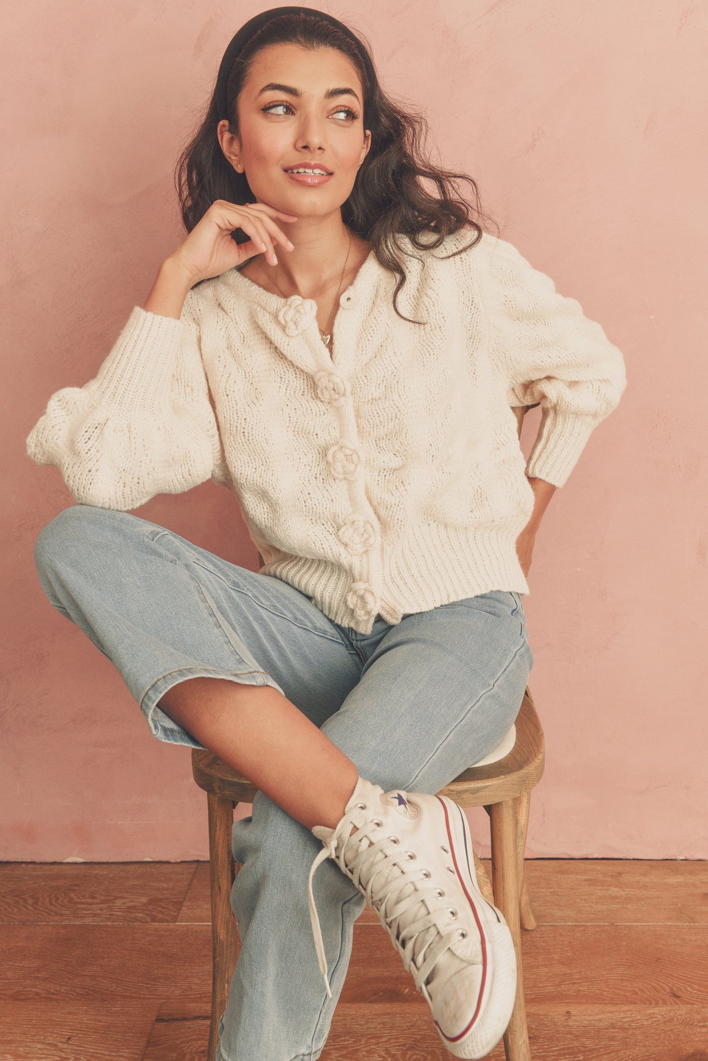 Learning Piano Cardigan