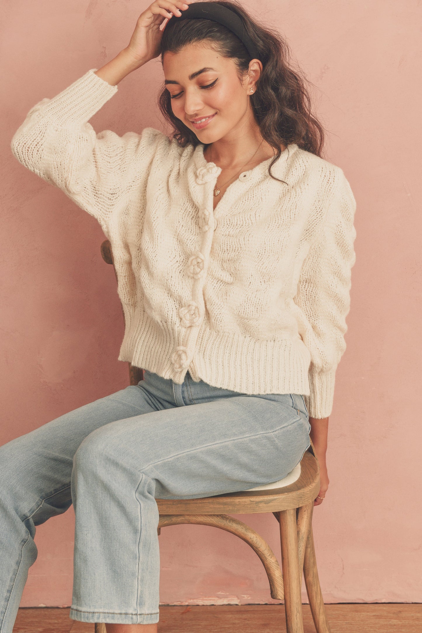 Learning Piano Cardigan
