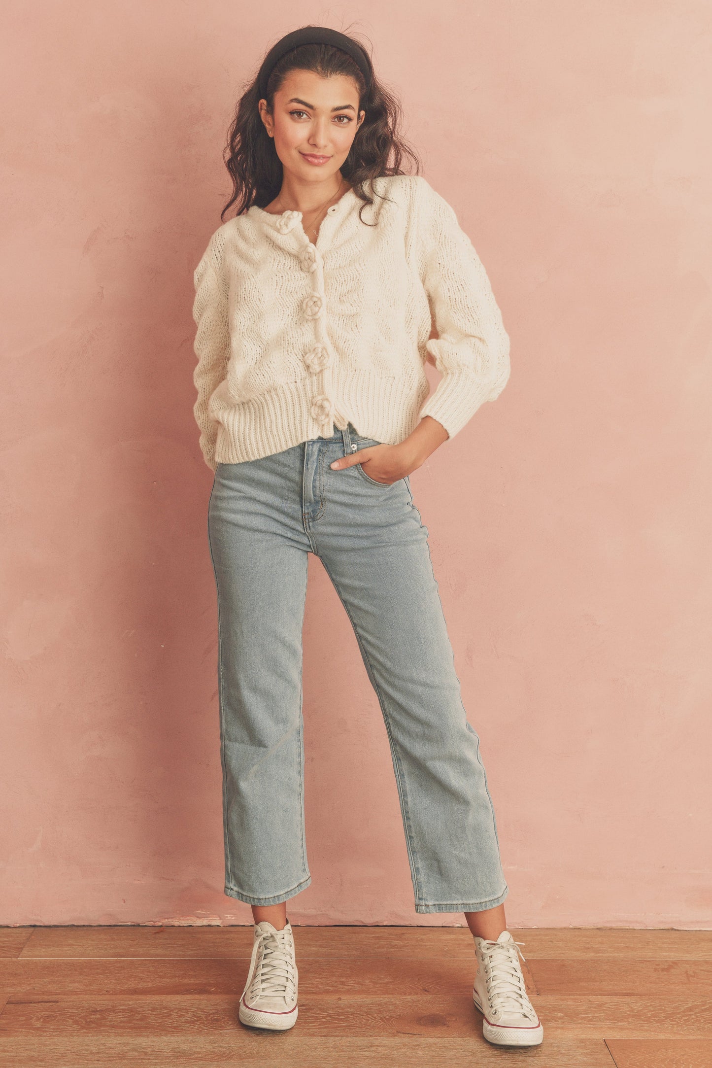 Learning Piano Cardigan