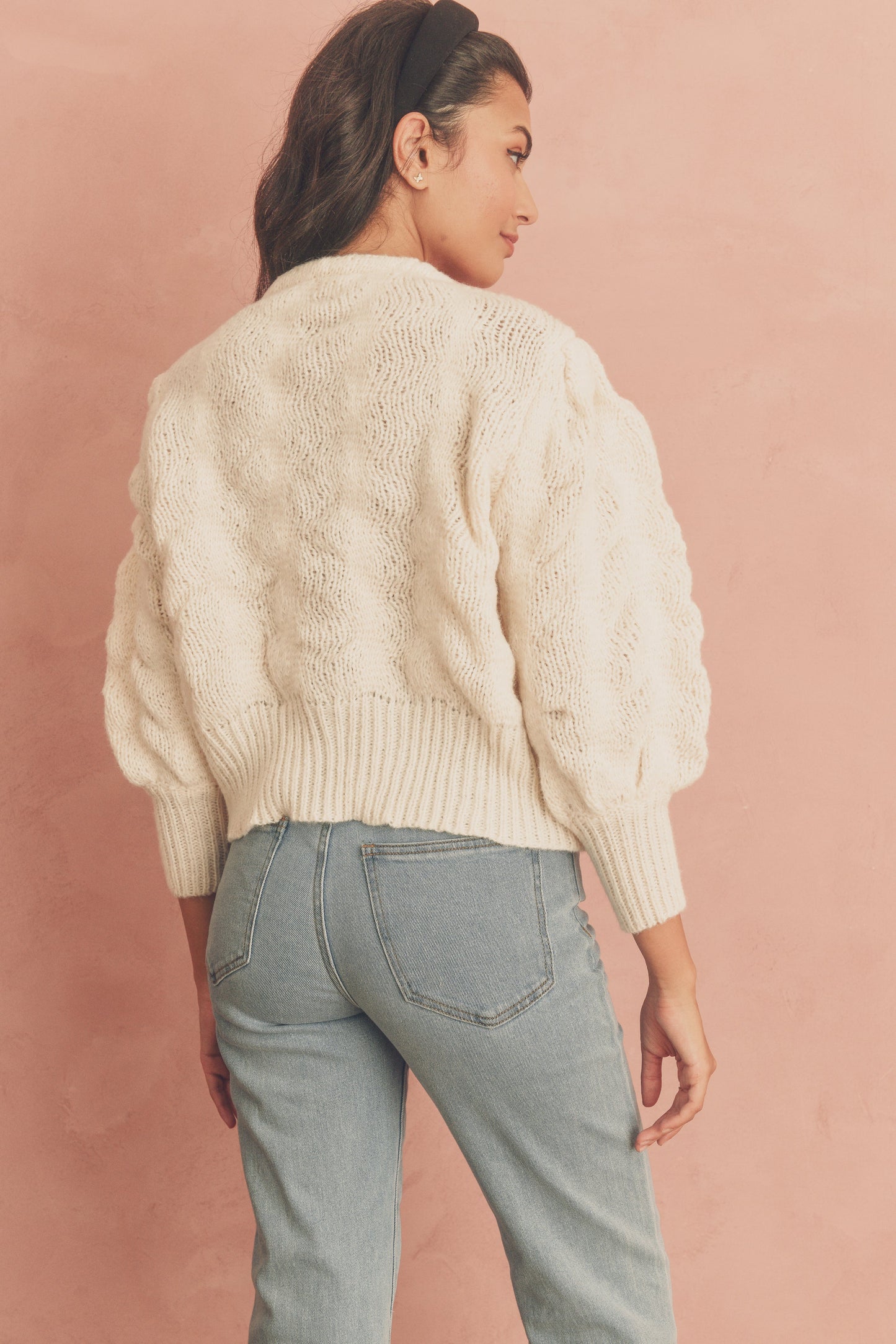 Learning Piano Cardigan