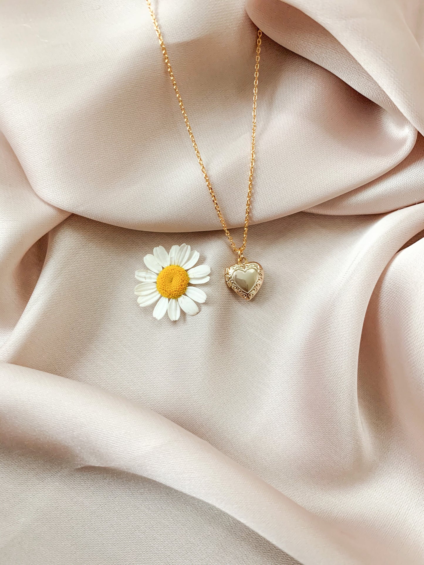 Poet Heart Locket Necklace