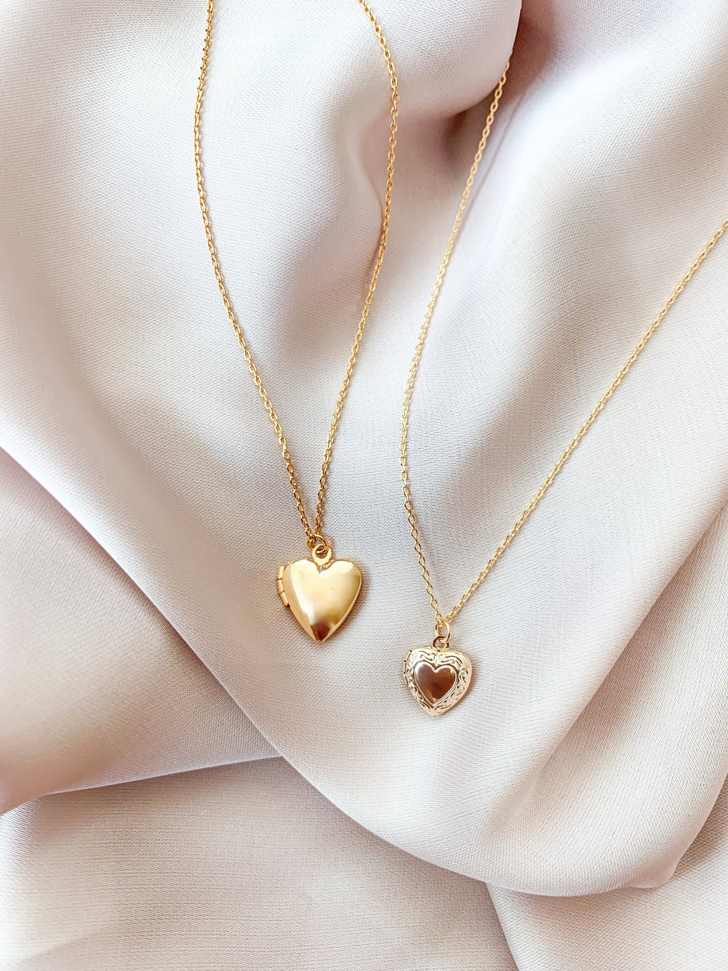 Poet Heart Locket Necklace
